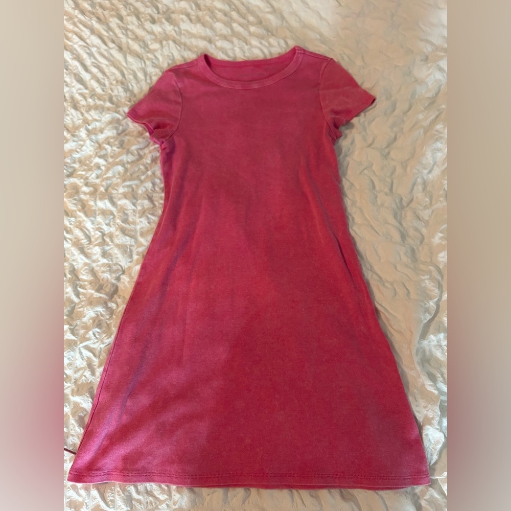 American Eagle Pink T-Shirt Dress Women’s Size Small